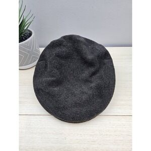 Seifter Associates Merinos Newsboy Hat Men Large Cashmere Wool Gray Cabbie Cap